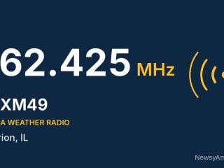 WXM49 NOAA Weather Radio 162.425 MHz, Marion, IL