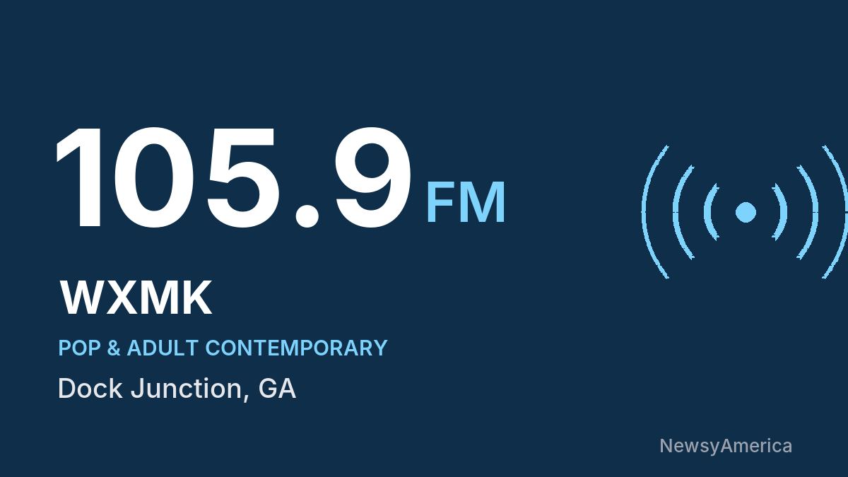 WXMK 105.9 FM – Dock Junction