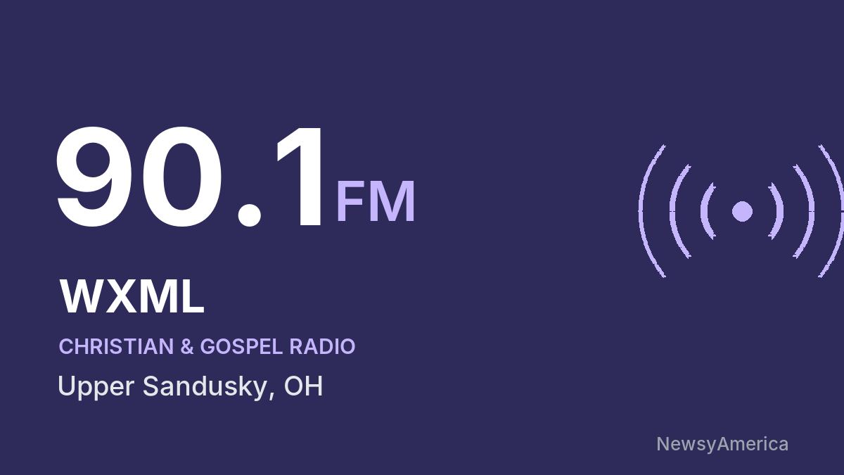 WXML 90.1 FM – Upper Sandusky