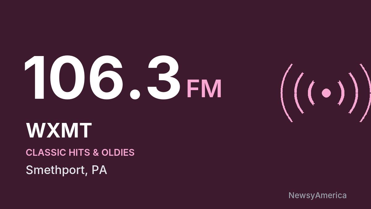 WXMT 106.3 FM – Smethport