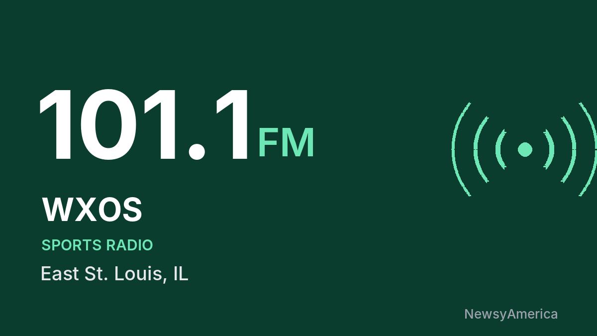 WXOS 101.1 FM – East St. Louis