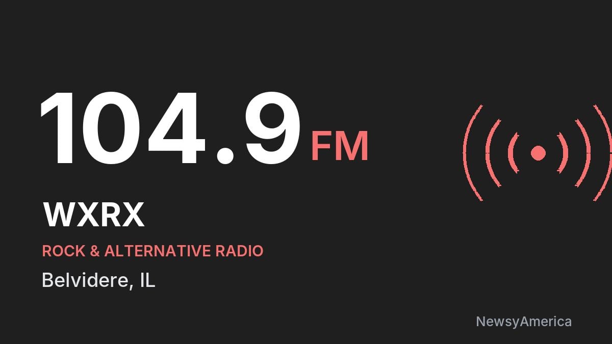 WXRX 104.9 FM – Belvidere