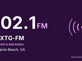 WXTG-FM 102.1 FM, Virginia Beach, VA