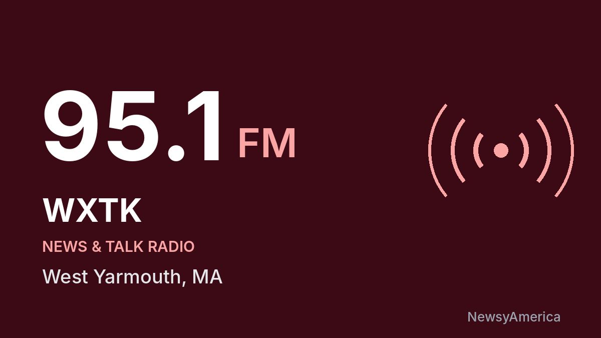 WXTK 95.1 FM – West Yarmouth