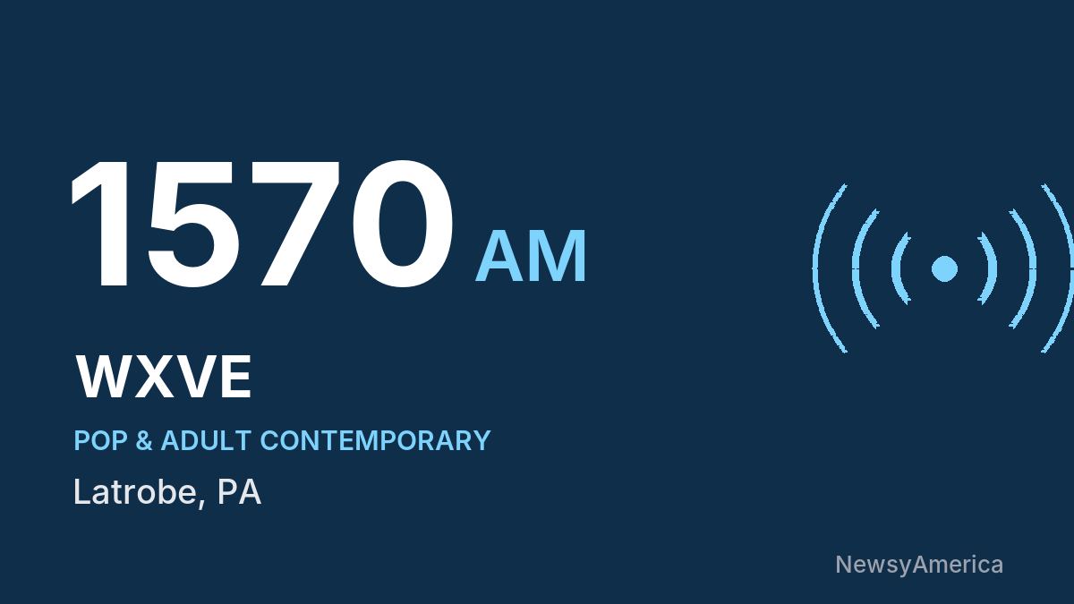 WXVE 1570 AM – Latrobe