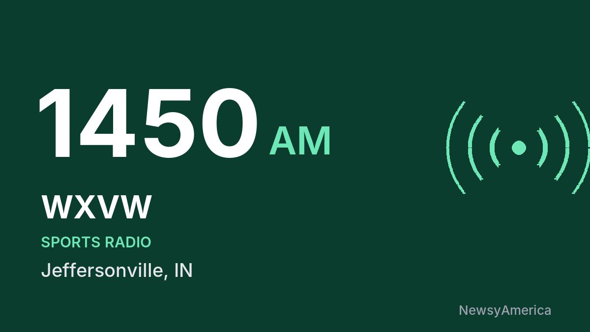 WXVW 1450 AM – Jeffersonville