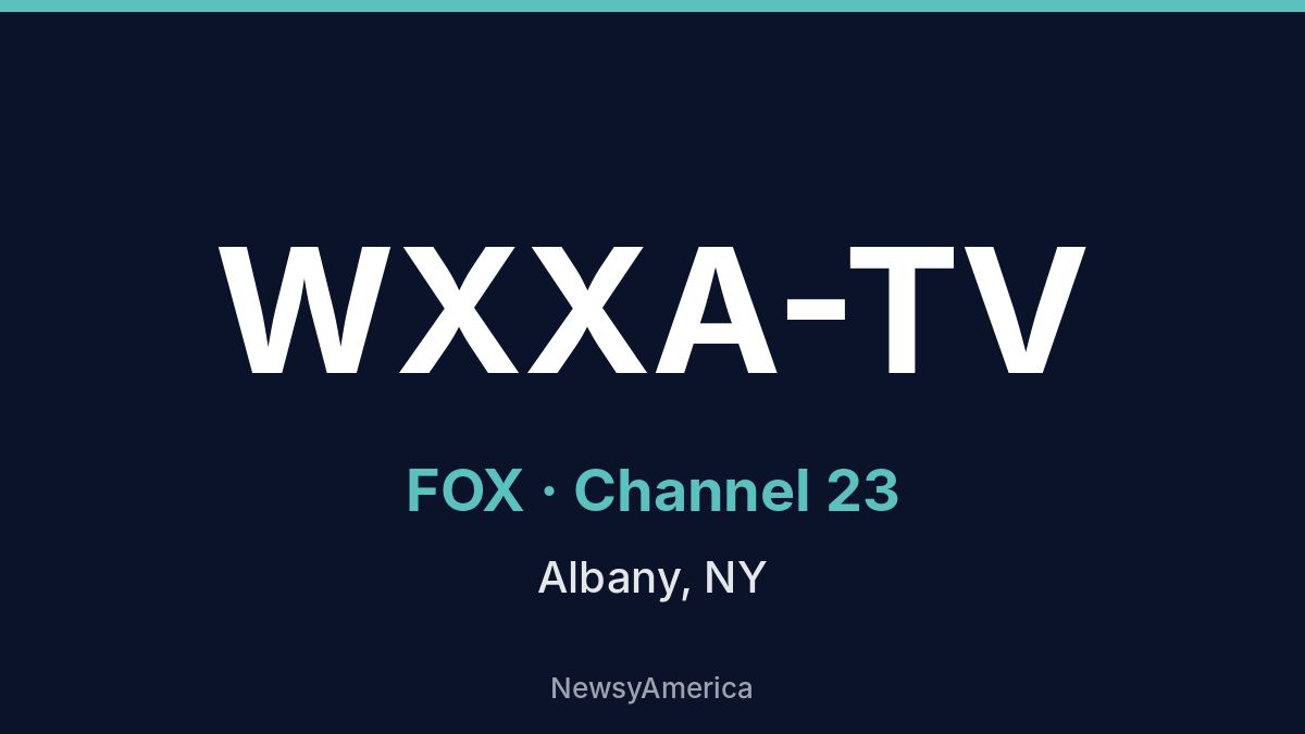 WXXA-TV – FOX 23 Albany