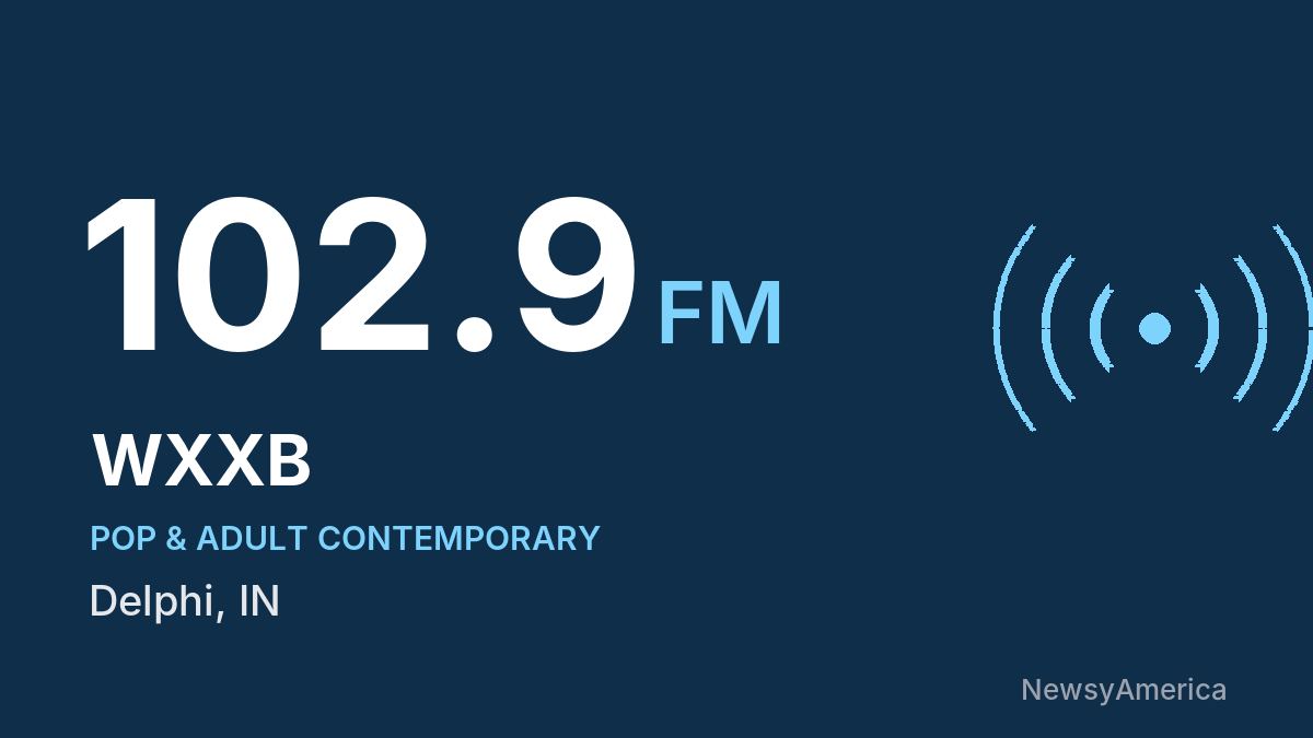 WXXB 102.9 FM – Delphi