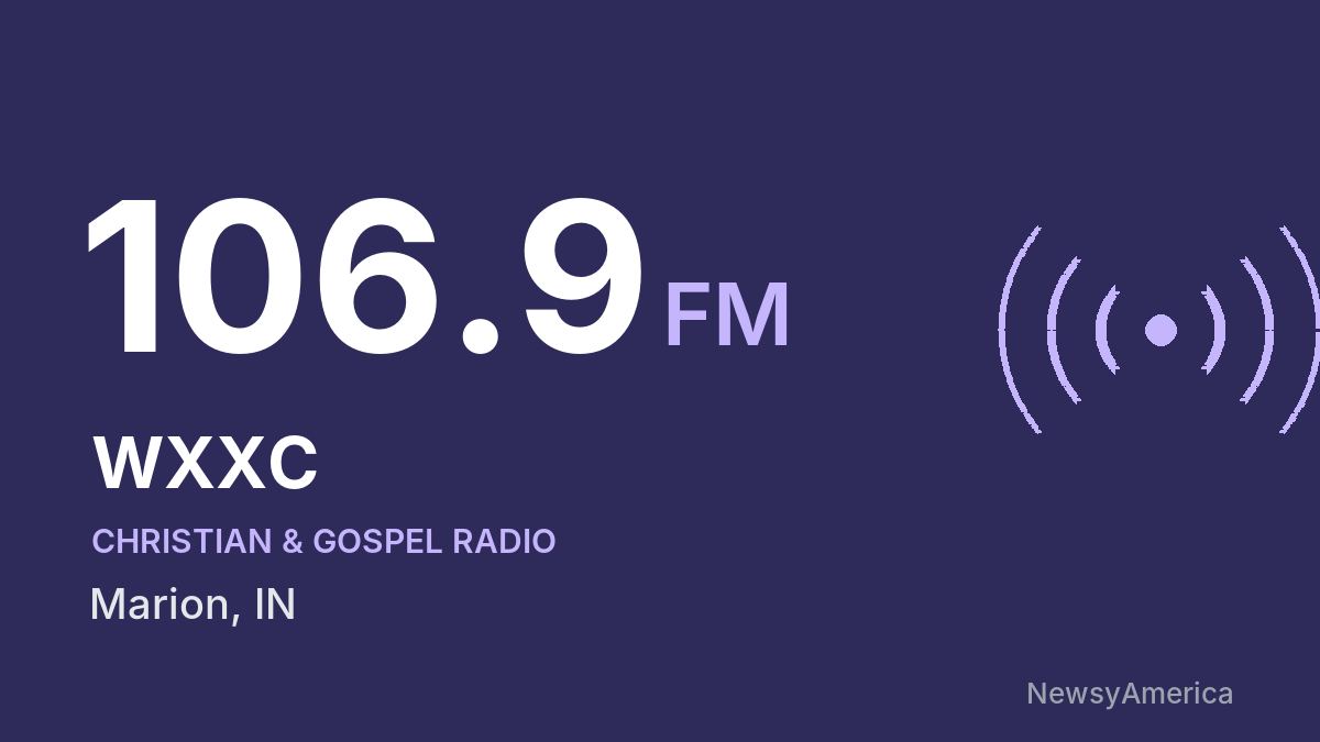 WXXC 106.9 FM – Marion