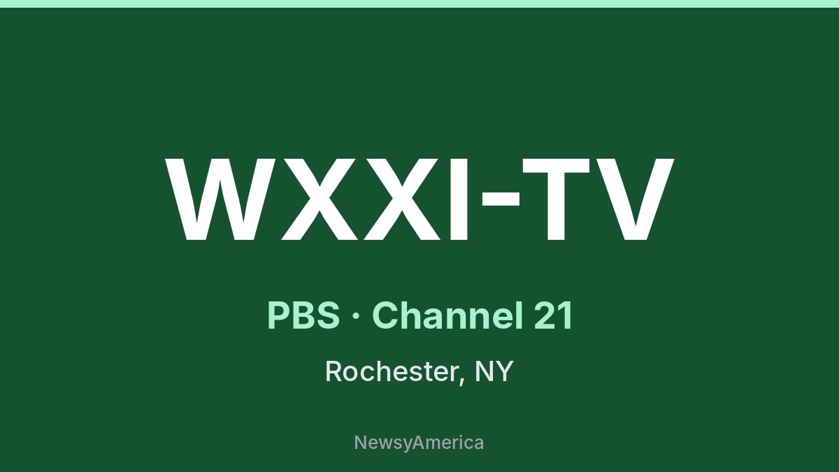 WXXI-TV – PBS 21 Rochester