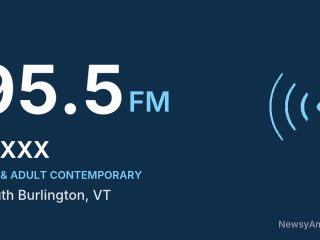 WXXX 95.5 FM, South Burlington, VT