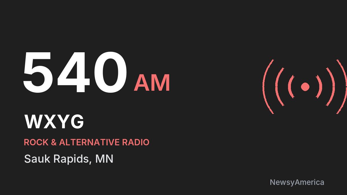 WXYG 540 AM – Sauk Rapids