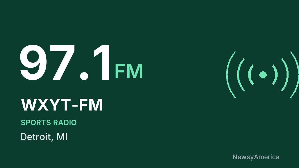 WXYT-FM 97.1 FM – Detroit