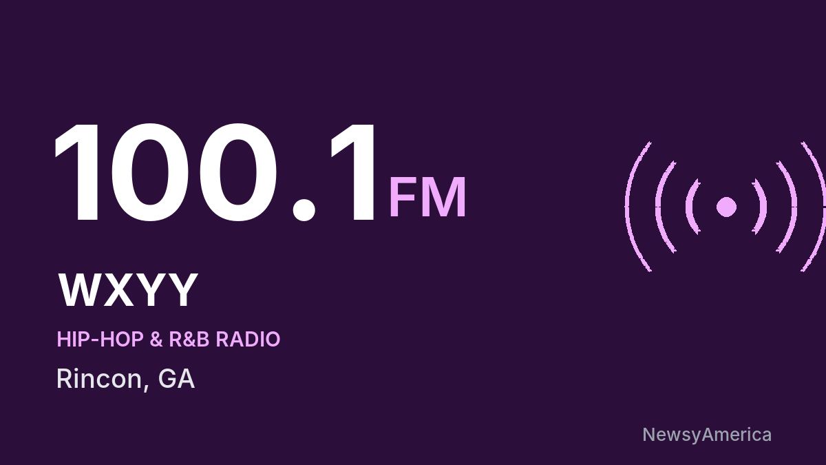 WXYY 100.1 FM – Rincon