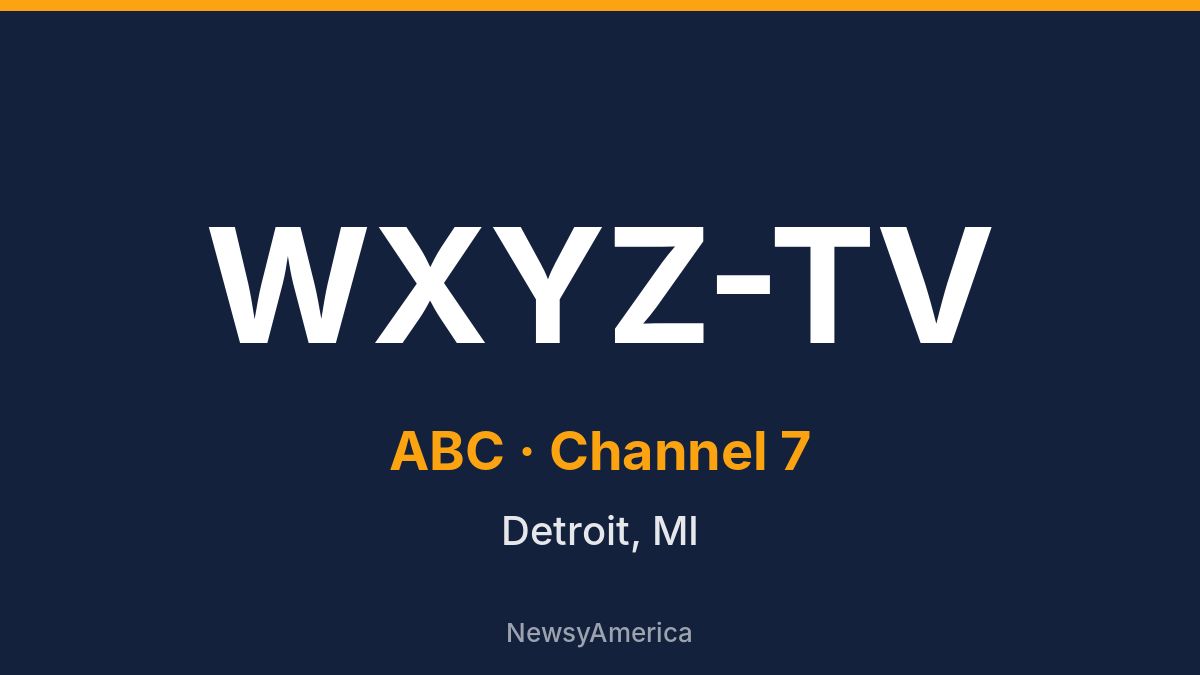 WXYZ-TV – ABC 7 Detroit