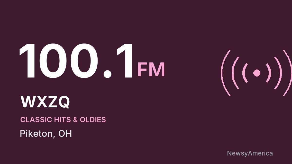 WXZQ 100.1 FM – Piketon