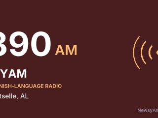 WYAM 890 AM, Hartselle, AL