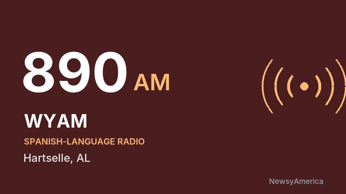WYAM 890 AM – Hartselle