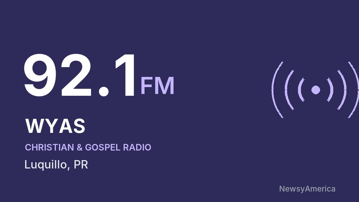 WYAS 92.1 FM – Luquillo