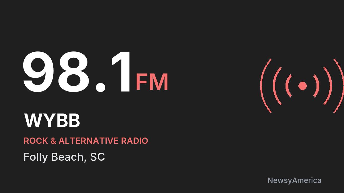 WYBB 98.1 FM – Folly Beach