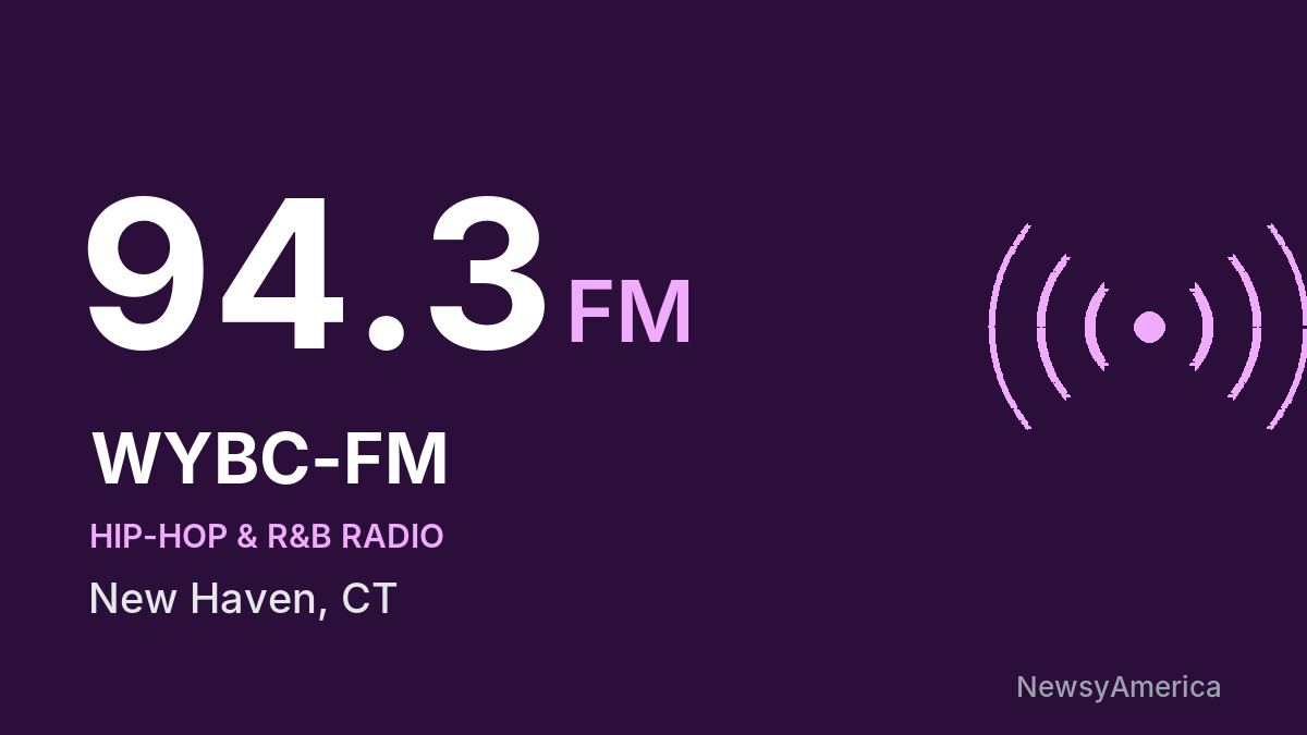 WYBC-FM 94.3 FM – New Haven