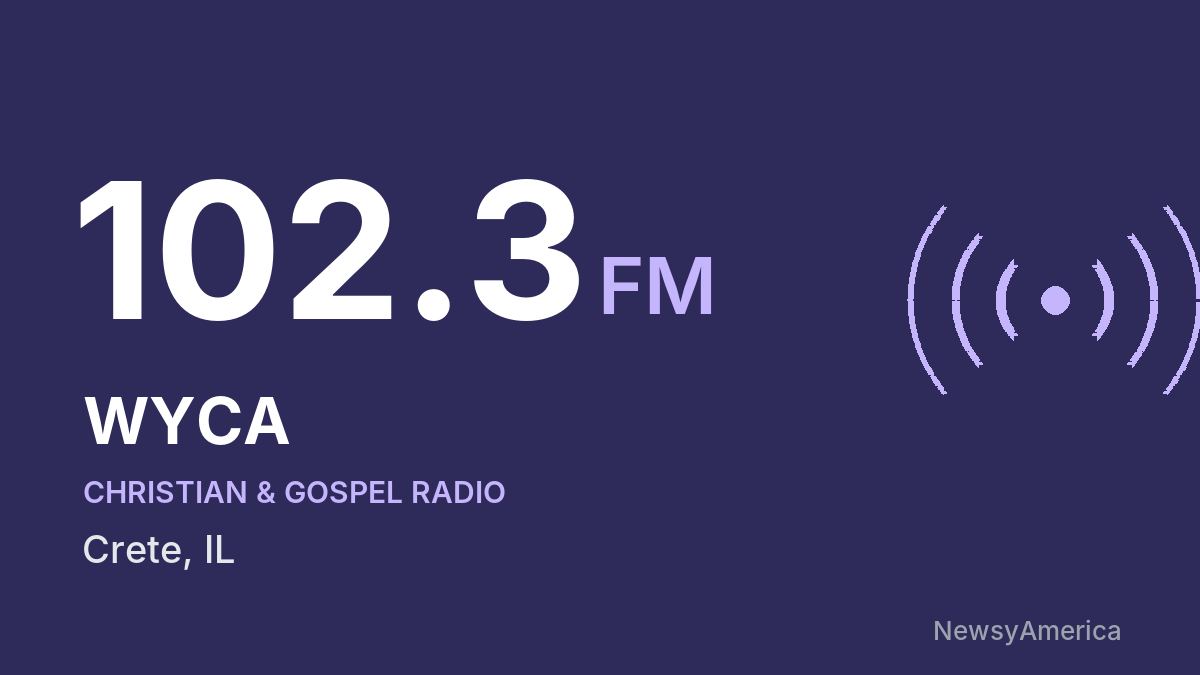 WYCA 102.3 FM – Crete