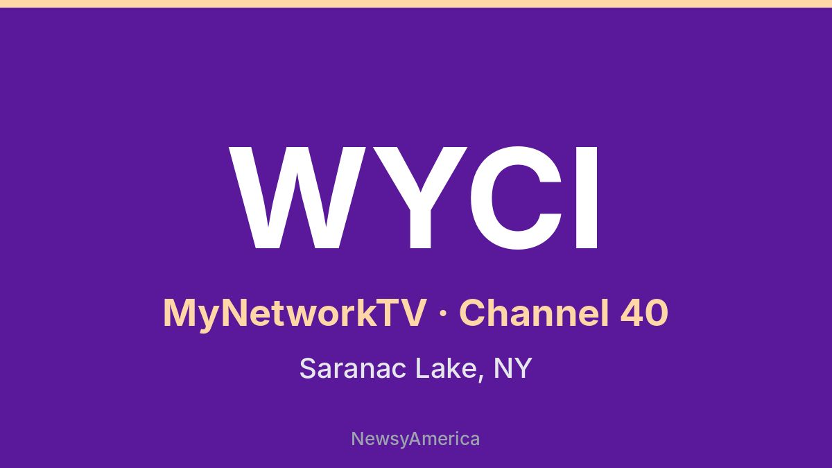 WYCI – MyNetworkTV 40 Burlington