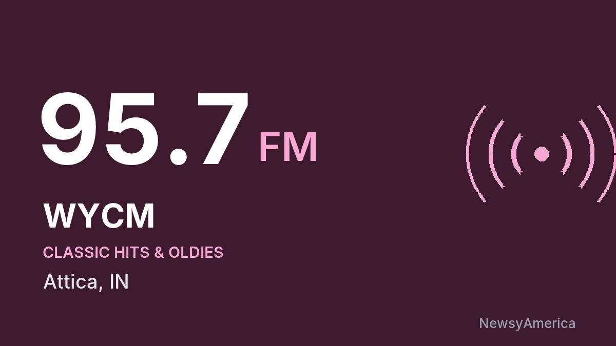 WYCM 95.7 FM – Attica