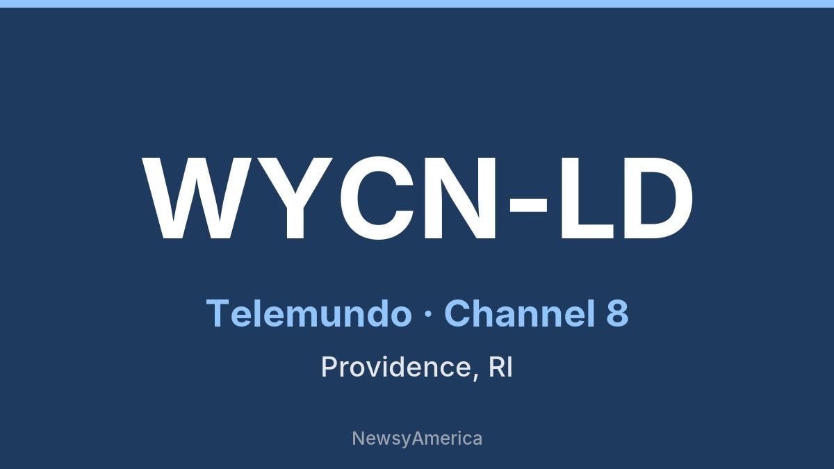 WYCN-LD – Telemundo 8 Providence
