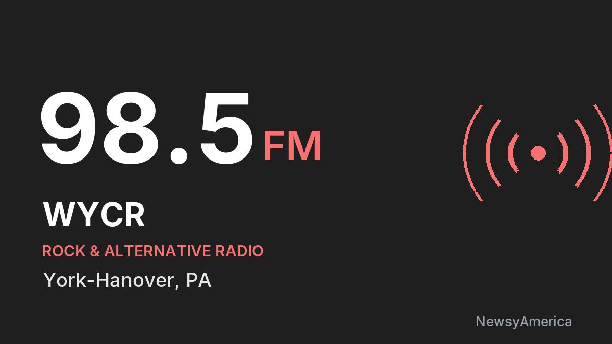 WYCR 98.5 FM – York-Hanover
