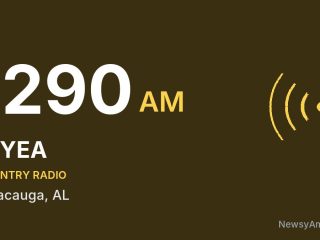 WYEA 1290 AM, Sylacauga, AL