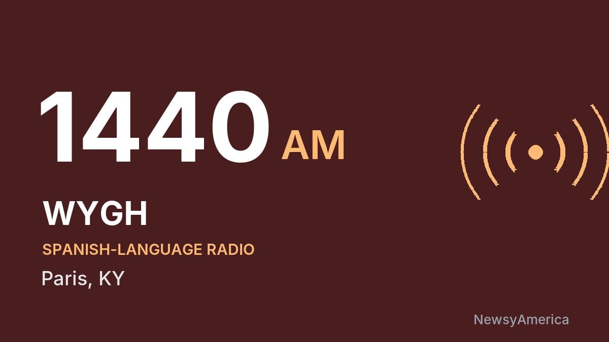 WYGH 1440 AM – Paris