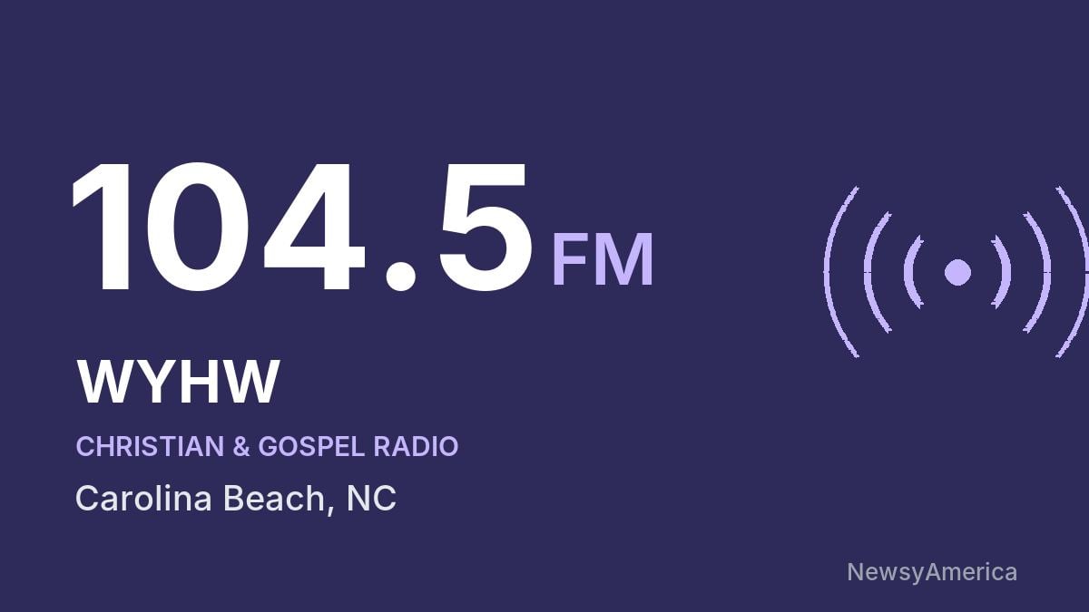 WYHW 104.5 FM – Carolina Beach