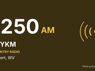 WYKM 1250 AM, Rupert, WV