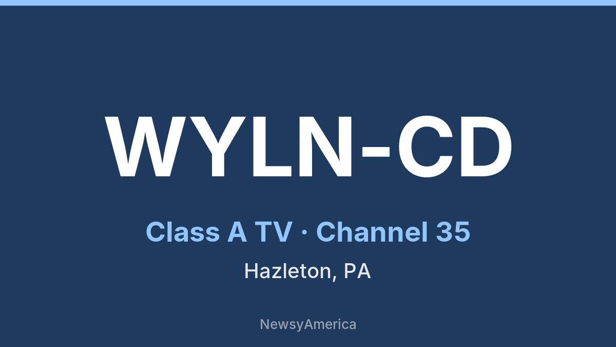 WYLN-CD – Channel 35 Wilkes Barre