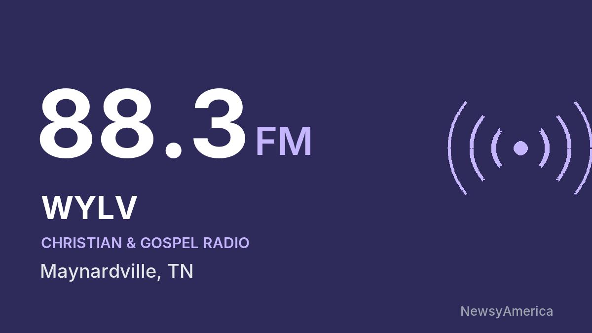 WYLV 88.3 FM – Maynardville