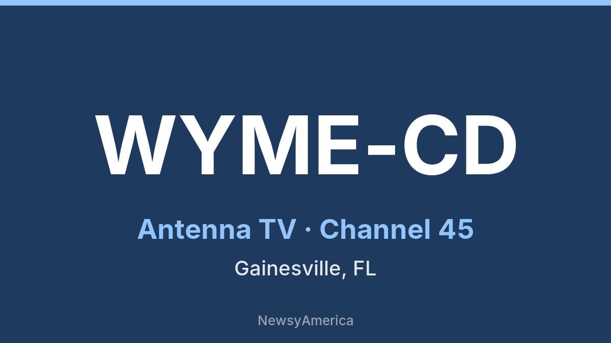 WYME-CD – Antenna TV 45 Gainesville