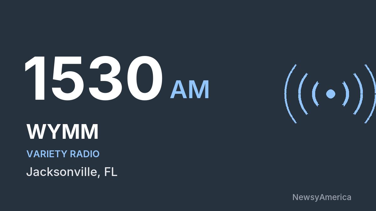 WYMM 1530 AM – Jacksonville