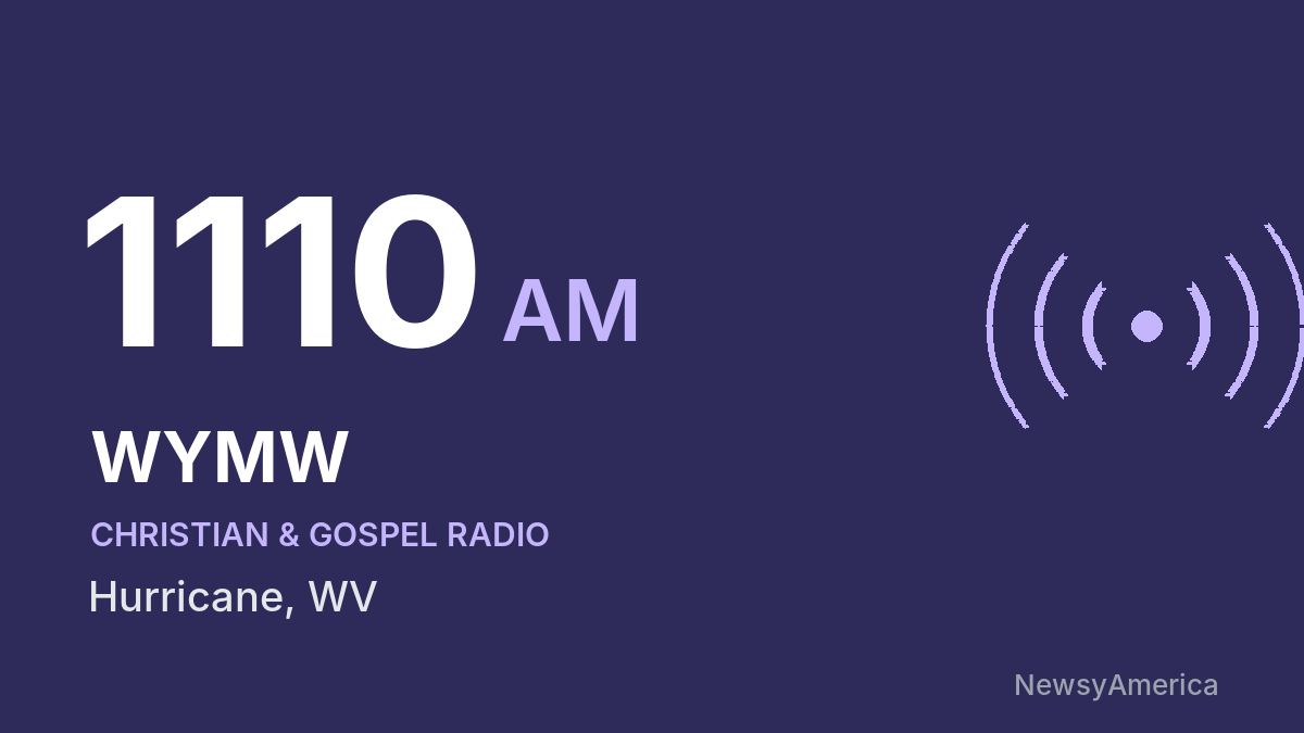 WYMW 1110 AM – Hurricane
