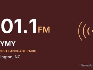 WYMY 101.1 FM, Burlington, NC
