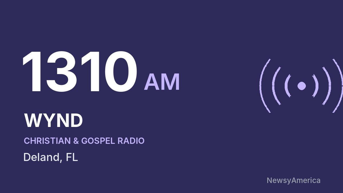 WYND 1310 AM – Deland