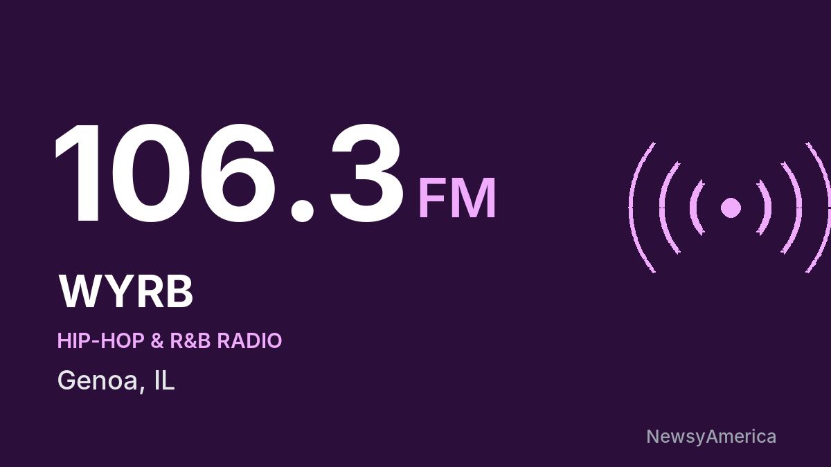 WYRB 106.3 FM – Genoa