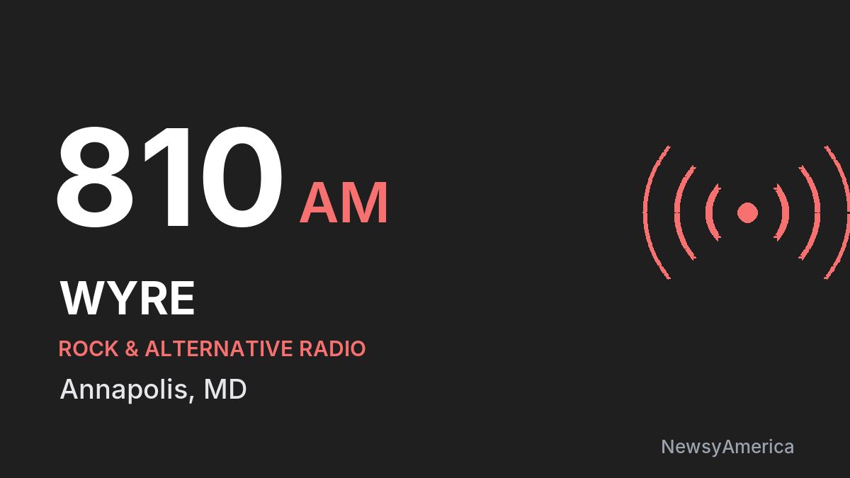WYRE 810 AM – Annapolis