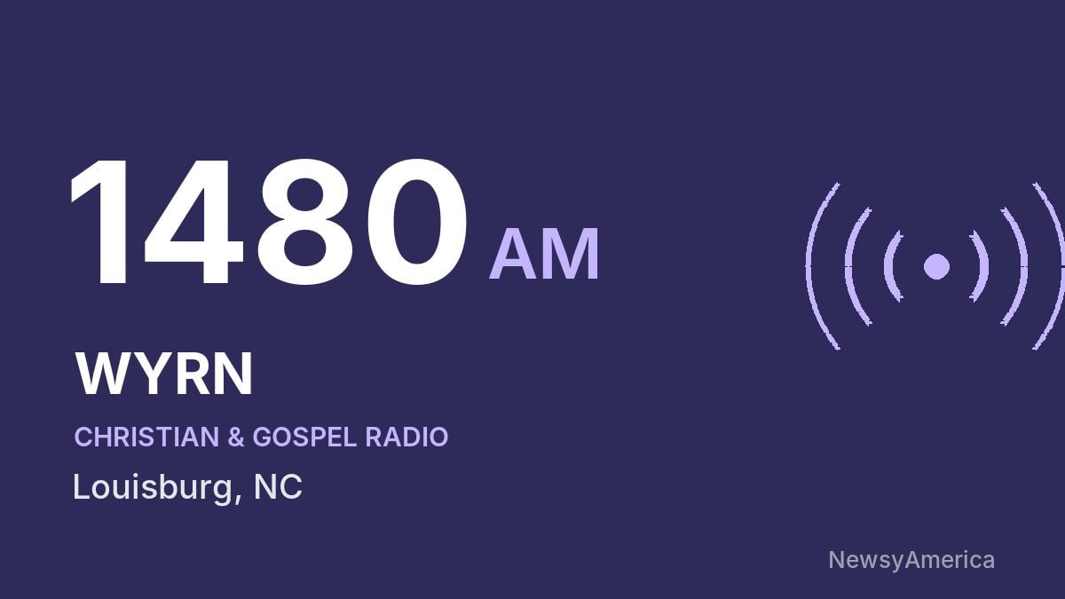 WYRN 1480 AM – Louisburg