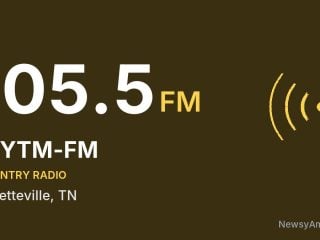 WYTM-FM 105.5 FM, Fayetteville, TN