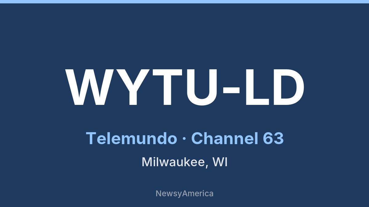 WYTU-LD – Telemundo 63 Milwaukee