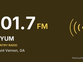 WYUM 101.7 FM, Mount Vernon, GA