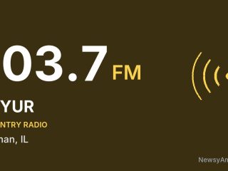 WYUR 103.7 FM, Gilman, IL