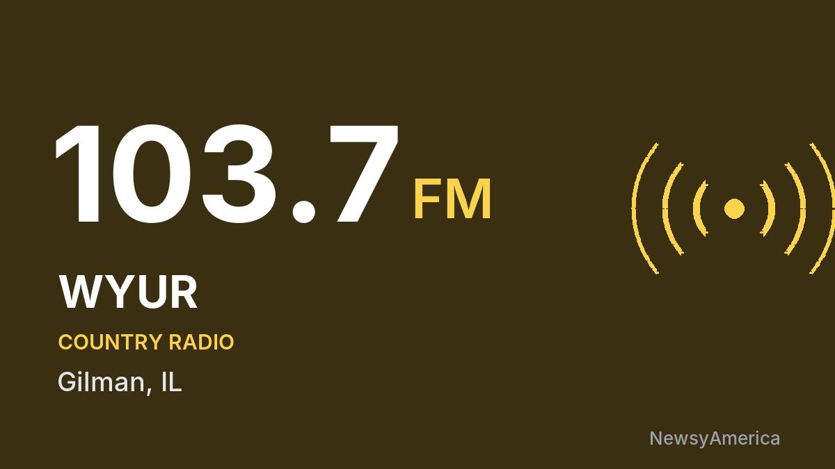 WYUR 103.7 FM – Gilman