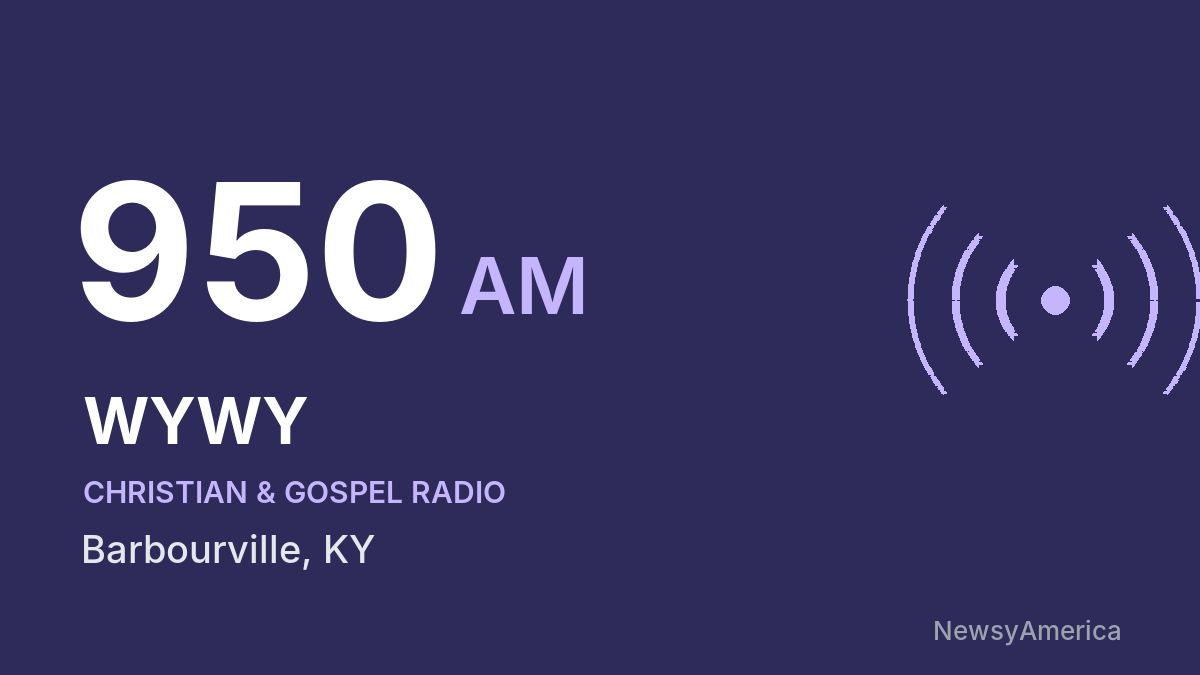 WYWY 950 AM – Barbourville